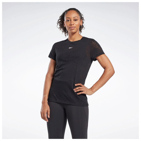 Reebok Γυναικεία κοντομάνικη μπλούζα Burnout Tee Reebok Γυναικεία κοντομάνικη μπλούζα Burnout Tee